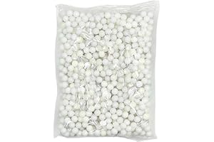 YDMHYLAI 500 rundor 0,2 g 6 mm vita Airsoft BBs, halkfria lätta mjuka, bärbara plastkulor for gevär