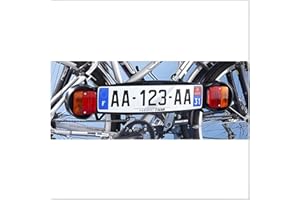 MOTTEZ Plaque De Signalisation pour Porte Vélos Arrière Mottez - A063FDK