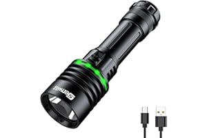 Genwiss 2000 Lumen Diving Light, 150M Underwater IPX8 Waterproof Scuba Dive LED Torch for Deep Night Diving
