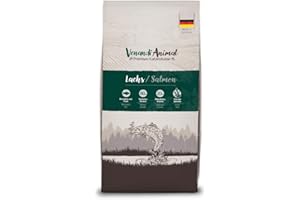 VenandiAnimal Comida de calidad para gatos - salmón, con pescado fresco, comida seca, sin cereales, 1 paquete (1 x 1,5 kg)