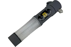 AA 3-in-1 Emergency Flashing Beacon Torch Glass Hammer Seatbelt Cutter Rescue Tool for Cars and Other Vehicles AA1306, Grey