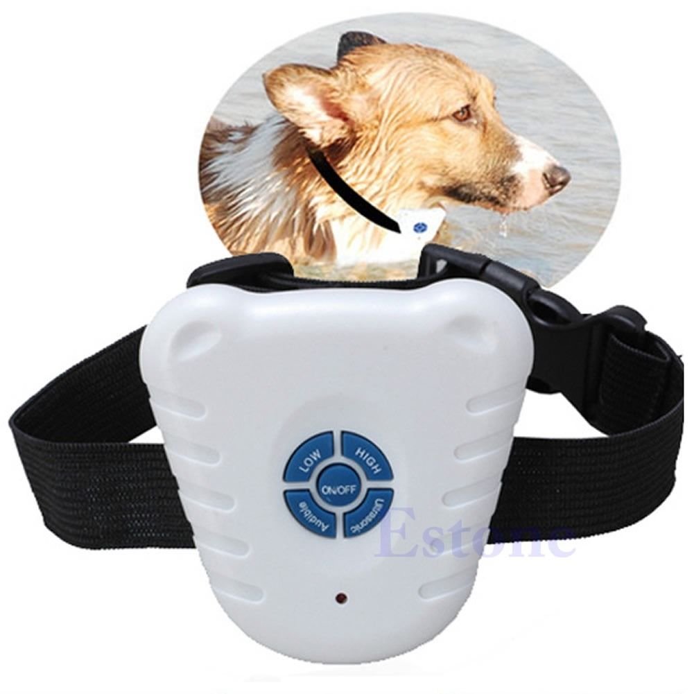 Ultrasonic Control Collar Dog Bark Stop Anti Barking Ne Dogs.co.uk