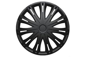 VERSACO KIA PICANTO (2010-2011) 14 inch Black Car Alloy Wheel Trims Hub Caps Set of 4