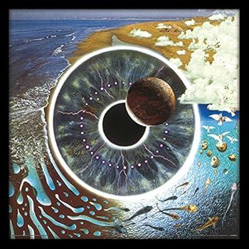 Multi Colour Mdf 32 X 32 X 1 5 Cm Ac Dc High Voltage 12 Album Cover Framed Print Eksaktaconsulting Com