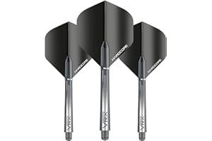 RED DRAGON Set Combinato per Freccette e fusti (Stems) – Hardcore Flights & VRX