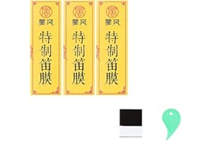 HEALLILY Dizi - Membrana con strumenti di manutenzione, colla tradizionale per flauto musicale, colori assortiti