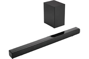 Panasonic SC-HTB150 Soundbar Wireless e tramite Cavo, con Subwoofer Wireless, 2.1 Canali, Altoparlante Soundbar, 100 W di Potenza, Bass Reflex, HDMI, Nero
