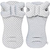 👶 NUTZUNG UND PFLEGEHINWEISE: Waschbar bei max. 30°C, Minky- Seite nicht bügelgeeignet, Schleudern bis max. 800 Umdrehungen möglich