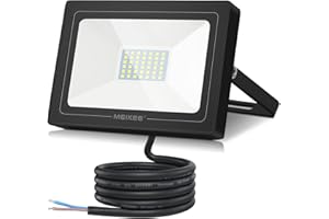 MEIKEE 35W Led Floodlight Outdoor LED Security Light IP66 Waterproof 3000 Lumen Super Bright led Spot Lights 6500K Cold White Light for Garden Yard Garages Warehouse Patio Billboard