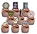 Produktbild Vater 's Day Darts Themed Kuchen Dekorationen, essbar Stand-up Cup Cake Topper (Pack von 12)