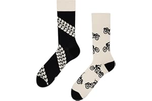 Dedoles Calzini Unisex Donna Uomo & Bambini Calze Cotone con tanti Design divertenti Calcio Bicicletta Piante Cavalli Regalo sinistra destra diversi