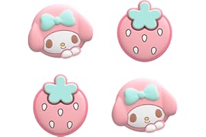 Yocore Cozy Soft Silicone Thumb Grips,Adorable Switch Thumb Grip Caps,Analog Stick Caps Soft Silicone Joystick Caps for Switch/ OLED / Switch Lite,4 Pieces- MLD