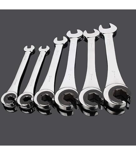 Llave De Trinquete De Cabeza Flexible Sae De 9/16 Pulgadas