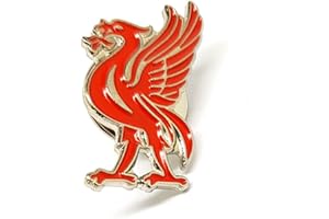 MAINLY METAL Metal Enamel Pin Badge Brooch Liverpool City Liverbird Red Emblem
