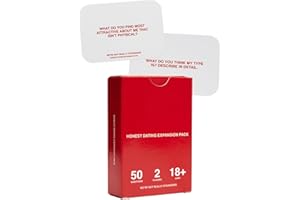 WE'RE NOT REALLY STRANGERS Card Game - Honest Dating Expansion Pack (50 Cards and Wildcards)