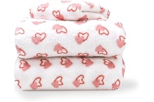 TRAMAS+ Juego de Sábanas de Cuna 60x120cm, de Coralina, Ropa de Cuna para el Invierno, Suaves y Cálidas, Incluye Bajera, Encimera y Funda de Almohada - Estelle Rosa