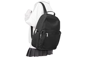 BOXSAM Schulrucksack Damen, Leichter Rucksack 14 Zoll Laptop Reiserucksack, Causal Travel Schultaschen für Mädchen Jungen Teenager, Bookbag College Boys Men Work Daypack