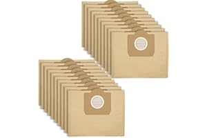 BIHARNT 20 Stück WD3 Staubsaugerbeutel für Kärcher WD3/MV3/A2201/2204/2504/2554/2251/2604 Staubsauger,6.959-130.0