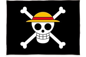 Herding Wellsoft-Flauschdecke One Piece, Totenkopf-Design, 150 x 200 cm, Polyester