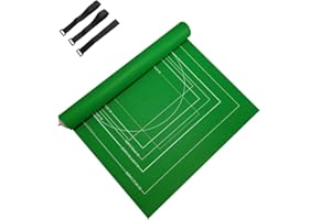 TINYOUTH Puzzelmatten für Puzzle Bis 1000/1500/2000 Teile, 1.5mm Puzzlematte Puzzle Zubehör Puzzleunterlage für Rundes Puzzle Quadratisches Puzzle & Rechteck Puzzle, Grün