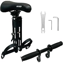 Seggiolino Anteriore Bici Per Bambini Con Manubrio E Pedali - Fino A 21 Kg, Per Mountain Bike - Foto 2