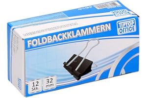 ‎TIPTOP OFFICE TTO Foldbackklammern 32mm, 12 Stk