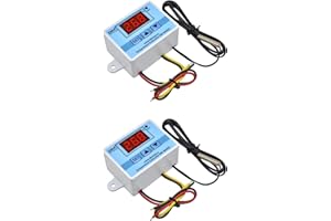 diymore 2PCS W3002 Digital Temperaturregler AC110V-220V Mikrocomputer Thermostat Controller Schaltmodul