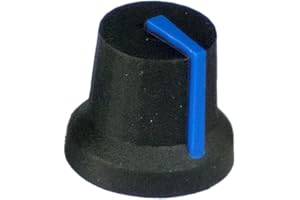 LAPP MOBILITY Potentiometer mono linear 1K | 2,2K | 5K | 10K | 22K | 50K | 100K | 220K | 500K | Drehregler (Knopf Blau)