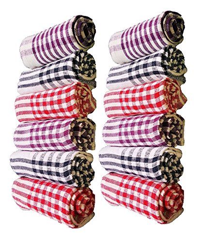 Mandhania Cleaning Cloth Multipurpose Kitchen Napkin Table Wipe (Pack of 12) 15x15 Inch RS.130 (84.00% Off) - Amazon