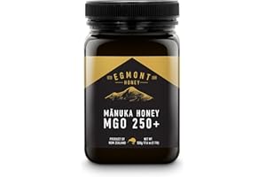 EGMONT HONEY & HEALTH ESTD 2008 Egmont Honey Manuka Honey 250+ MGO Original from New Zealand 500g