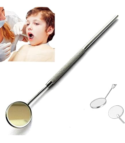 Specchio Dentale Intraorale Specchio Ortodontico A Doppia Faccia Per Fotografia Intraorale - Vetro Riflettente Per Dentisti E Laboratori Specchio Dentistico