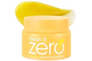 BANILA CO Clean it Zero Baume nettoyant éclaircissant | Démaquillant coréen pour un teint éclatant | Végétalien | À base de vitamine C et d'extrait d'agrumes (100 ml / 3,38 fl.oz)