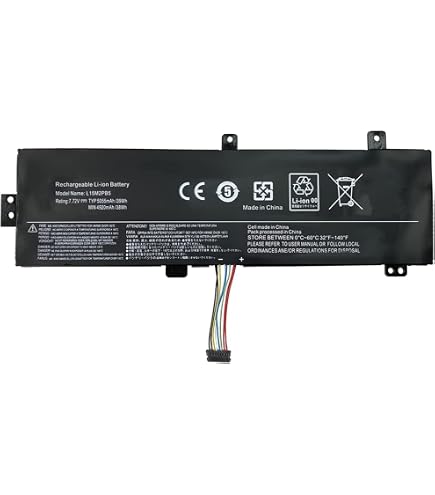 Batteria Per Lenovo IdeaPad 310/510 15" - Modello L15L2PB4, 7,6V 30Wh, Compatibile Con Serie 310-15IKB, 510-15ISK