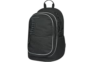 Baagl Kinderrucksack, Schulrucksack für Kinder mit ergonomisch geformter Rücken, Brustgurt und reflektierende Elemente