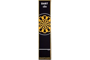 ‎KINGPOWER Kingpower Dart Darts Teppich Dartteppich Dartmatte 290x60 cm Steeldart Dartpfeile Dartboard Zubehör Abwurflinie Schutz Gummi Dartscheibe Verschiedene Designs