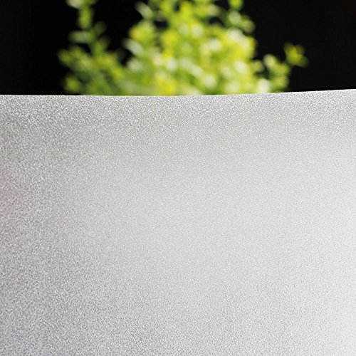 Yahee Milchglasfolie Sichtschutzfolie Fensterfolie Milchglas Folie 300 cm x 60 cm (1 Stück) - 2