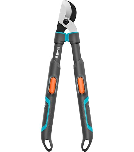 Bradas Gartenschere – Carbon-Stahl, Rutschfeste Griffe, Mit Klingensperre (20 Cm)
