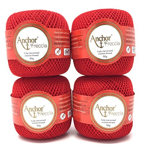 Anchor freccia 4 X 50G volumi 6 N. 46 Red - Rosso