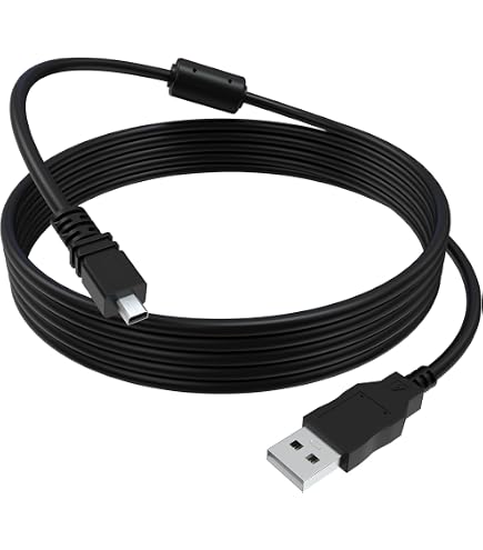 Ersatz-USB-Kabel Für Canon Powershot/IXUS Kameras – 1 M, Schwarz, Kompatibel Mit IFC-400PCU U.a.