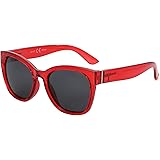 ZENOTTIC Occhiali da Sole da Donna Grandi Polarizzati Cateye Oversize Retrò Vintage Designer UV400 Protezione Occhiali da Sol