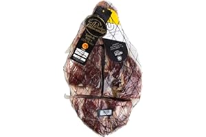 Balsanera Ibérico - Prosciutto Spagnolo Pata negra Iberico 100% de Bellota (Ghianda) D.O. Los Pedroches Disossato | Premio 'Encina de Oro' y 'Great Taste Awards' | Stagionatura da 32 a 40 mesi