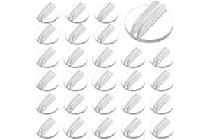 PARASTAR Uchwyt na karty do gry, 60 szt., przeźroczysty plastikowy uchwyt, odpowiedni do biura i domu (2 × 0,8 × 0,1 cm)