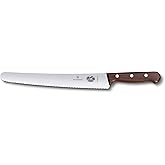 Victorinox Rosewood Pastry Knife, Stainless Steel, Brown, 26cm,5.2930.26G