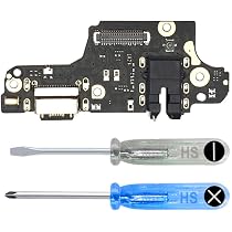 MMOBIEL Connettore Dock Compatibile con Xiaomi Redmi Note 10 / 10S - 6.43 inch 2021 - Presa di Ricarica USB C - Audio Jack/Microfono/Antenna di Ricambio - Incl. Cacciaviti