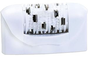 Anakel Home Głowica depilująca 81465100 Kompatybilna z Braun Silkepil 1, 3 i 5 | Typ 5316, 5320, 5395, 5396 | 20 Pincet, Oryginalne Zapasowe, Kolor Biały