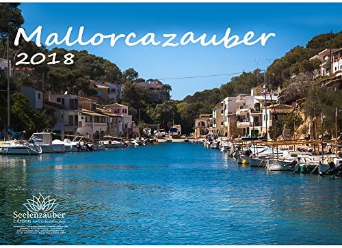 Premium Calendar 2018; DIN A4; Mallo RCA Spell – Mallorca – Urlaub Meer. Edition Soul; Gift Set with 1 Greeting Card – Christmas Card Edition and Soul Magic
