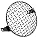 Price comparison product image 6.5" Motorcycle Headlight Mesh Grille Cover Mask Black