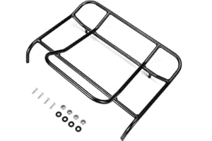 FUNFOB Porte-Bagages pour BMW pour R1250RT pour K1200GT pour K1300GT pour K1600GT R1200 RT Top Cases Support Sac Arrière Sacs À Bagages Supports Garde-Corps Moto Porte-Bagages(Rack)