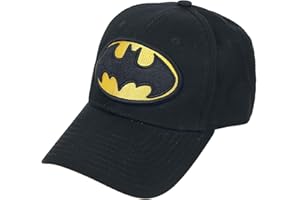 BATMAN Unisex Acbatmbbc013 Baseball Cap, Noir, Standard