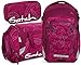 Produktbild satch match Purple Leaves 3er Set Rucksack, Sporttasche & Schlamperbox
